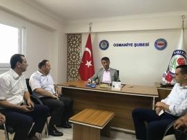 Genel Başkan Yardımcısı Büyük’ten Hatay, Gaziantep, Adana ve Osmaniye illerine ziyaret