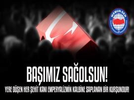 Yere Düşen Her Şehit Kanı Emperyalizmin Kalbine Saplanan Bir Kurşundur!