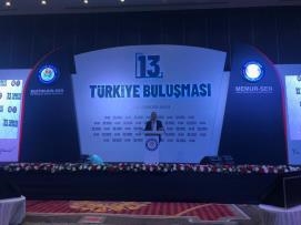 Genel Başkanımız Tufanoğlu, Eğitim Bir-Sen 13. Büyük Türkiye Buluşması’na Katıldı