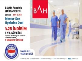 SAMSUN MEMUR-SEN İNDİRİM ANLAŞMALARIMIZA DEVAM EDİYORUZ