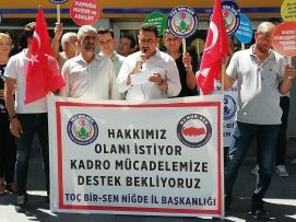 SÖZLEŞMELİYE KADRO HAYAL DEĞİL GERÇEK OLSUN!