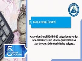 Bayındır Memur- Sen olarak Hizmet kolumuza bağlı kurumlarımızın 5.Dönem Toplu Sözleşmede Taleplerimizi ilettik.