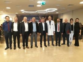 Şube Başkanımız İsa ÇOLAK, Medical Park Samsun Hastanesi Başhekimi Yrd. Doç. Dr. Hamit ÖZTÜRK ve yönetimi ziyareti