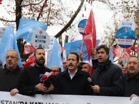 Memur-Sen’den Doğu Türkistan’daki Çin Zulmüne Kitlesel Tepki