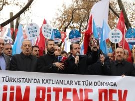 Memur-Sen’den Doğu Türkistan’daki Çin Zulmüne Kitlesel Tepki