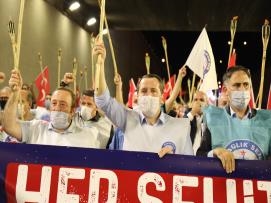 “15 Temmuz Çelikleşmiş Millet İradesinin Şanlı Direnişidir”