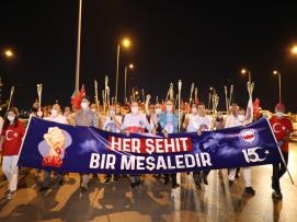 “15 Temmuz Çelikleşmiş Millet İradesinin Şanlı Direnişidir”