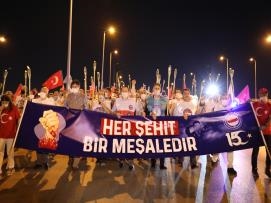 “15 Temmuz Çelikleşmiş Millet İradesinin Şanlı Direnişidir”