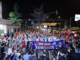 “15 Temmuz Çelikleşmiş Millet İradesinin Şanlı Direnişidir”