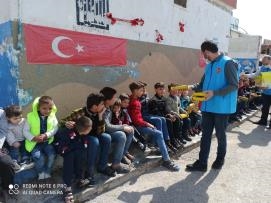 Genel Başkanımız Tufanoğlu İdlib’de Yetimleri Ziyaret Etti