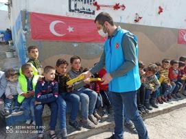 Genel Başkanımız Tufanoğlu İdlib’de Yetimleri Ziyaret Etti