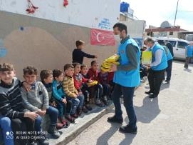 Genel Başkanımız Tufanoğlu İdlib’de Yetimleri Ziyaret Etti