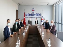 Bakan Selçuk'tan Memur-Sen'e Ziyaret