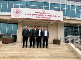 Genel Başkan Yardımcılarımız Onhan ve Düzgören, Tekirdağ, Edirne ve Kırklareli’nde Ziyaretlerde Bulundu