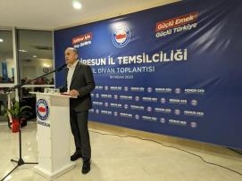 Tufanoğlu Giresun İl Divanına Katıldı