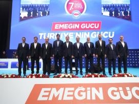 Memur-Sen 7. Olağan Genel Kurulu 1 Mayıs Coşkusuyla Gerçekleştirildi