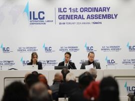 Uluslararası Emek Konfederasyonu (ILC) 1. Olağan Genel Kurulu Başladı