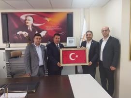 Kilis İl Başkanımız Ercan'dan, Ersoy'a Ziyaret