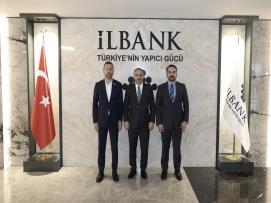 Genel Başkanımız Tufanoğlu, İlbank Genel Müdürü Türk'ü Ziyaret Etti