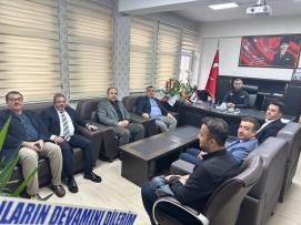 Genel Sekreterimiz Onhan ve Genel Başkan Yardımcımız Düzgören'den Elazığ'da Teşkilat Ziyaretleri