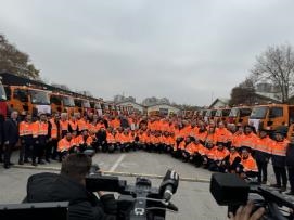 Genel Başkanımız Tufanoğlu, Karayolları Kış Sezonu Kar ve Buzla Mücadele Başlangıcı ve Yol Bakım Araçlarının Hizmete Alım Töreni'ne Katıldı