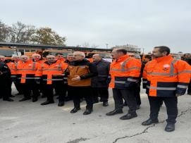 Genel Başkanımız Tufanoğlu, Karayolları Kış Sezonu Kar ve Buzla Mücadele Başlangıcı ve Yol Bakım Araçlarının Hizmete Alım Töreni'ne Katıldı