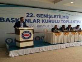 MEMUR-SEN 22. GENİŞLETİLMİŞ BAŞKANLAR KURULU TOPLANTISI YAPILDI