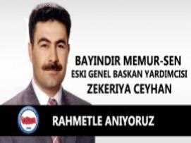 RAHMETLE ANIYORUZ!