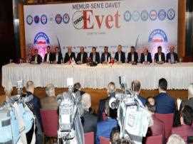 Memur-Sen 81 İlde “EVET” Tercihiyle Alanlara İniyor