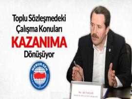 Toplu Sözleşmedeki Çalışma Konuları Kazanıma Dönüşüyor